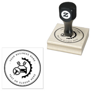 Professional Auto mechanic Rubber Stamp