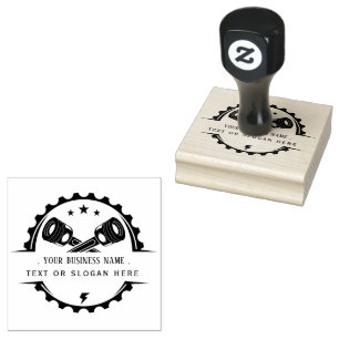 Professional Auto mechanic Rubber Stamp