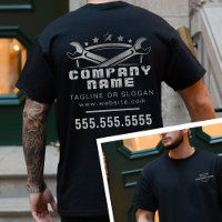 Professional Auto Repair Cool Masculine Mechanic T-Shirt