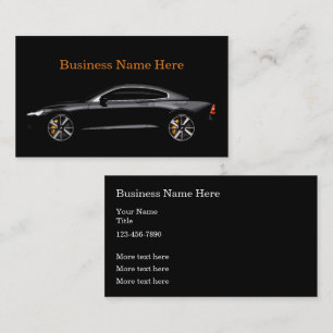 Professional Automotive Business Card Template