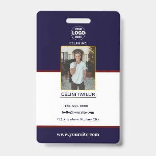 Professional Badge: Customize with Your Photo Badge