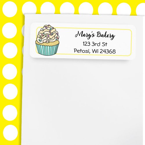 Professional Bakery Personalized Label