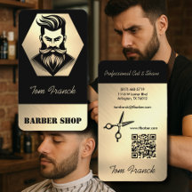 Professional Barber Shop black&Gold