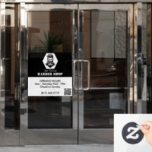 Professional Barber Shop black&white Opening Hours