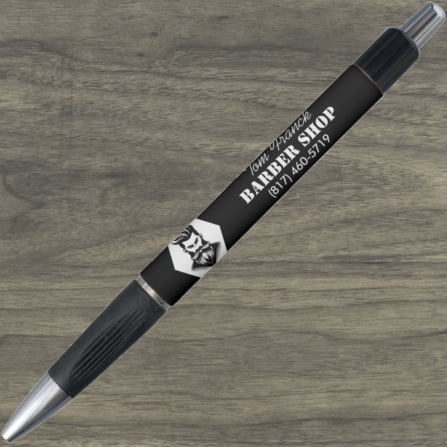 Professional Barber Shop black&white Pen (Creator Uploaded)