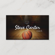 Professional Basketball Coach Player Sport Card at Zazzle