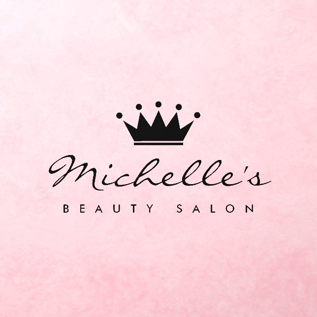 Professional beauty salon and wellness wall decal (Insitu 3)