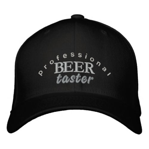Professional Beer Taster Embroidered Hat