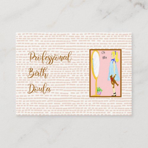 Professional Birth Doula Business Card