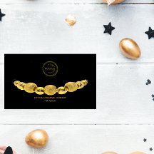 Professional Black Bracelet Display Business Logo