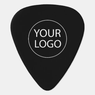Professional Black Custom Company Logo Business Guitar Pick