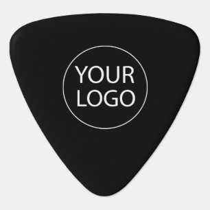 Professional Black Custom Company Logo Business Guitar Pick