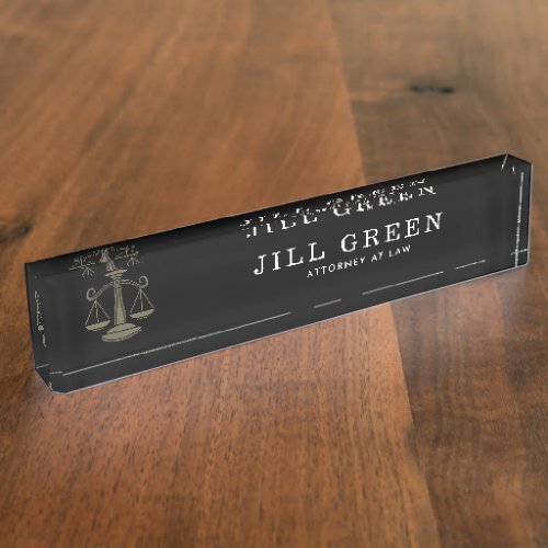 Desk Name Plate