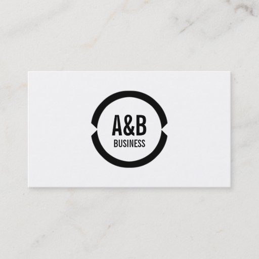 Customizable Professional Black Ring Dispatcher Business Card