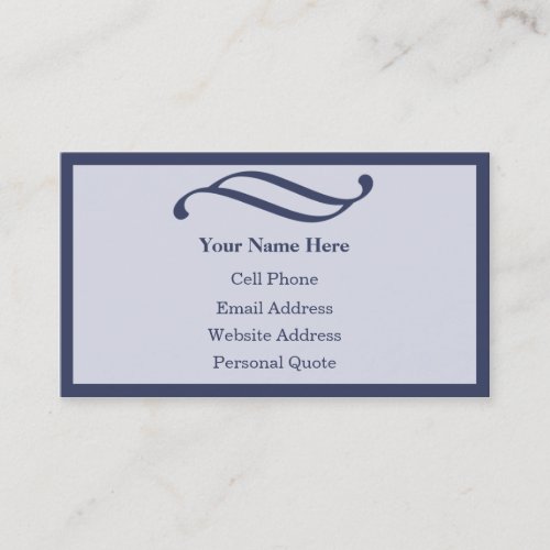 Professional Blue Business Cards