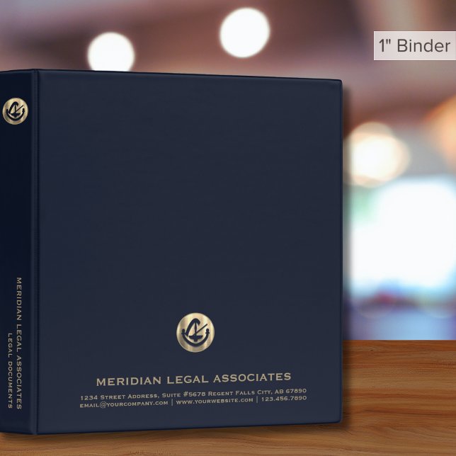 Professional Blue Legal Binder (Creator Uploaded)