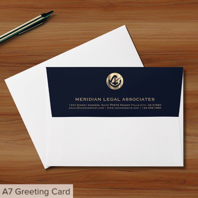 Professional Blue Legal Envelope (Creator Uploaded)
