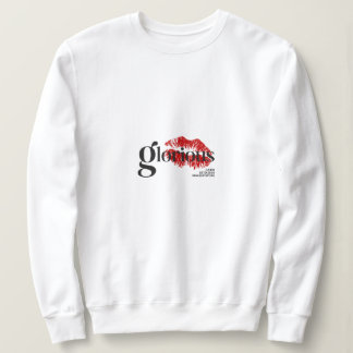 Professional Blue & White Studio Logo ID Badge - M Sweatshirt