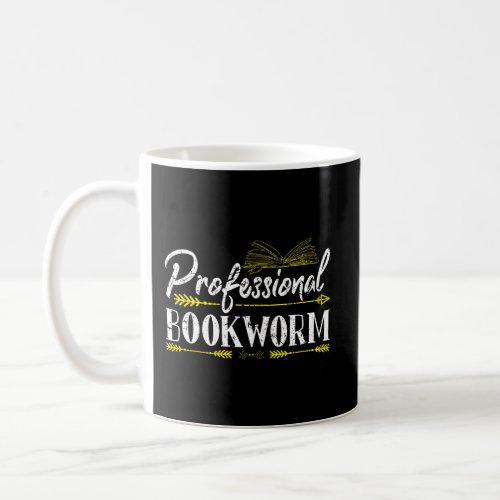 Professional Bookworm Funny Birthday Christmas Gif Coffee Mug
