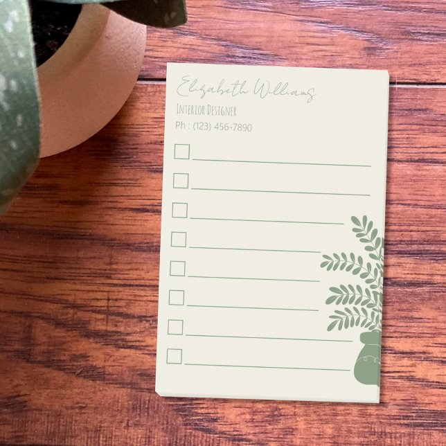 Professional Botanical To-do List Notes (Creator Uploaded)