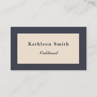 Professional Boutique Inkwell Business Card