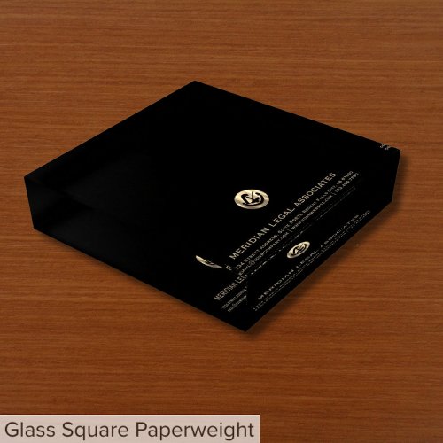 Professional Brand Identity Paperweight Law Firm