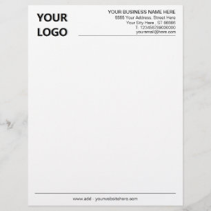 Professional Branded Business Letterhead Template