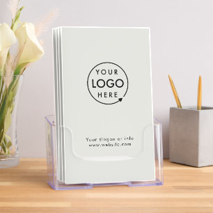 Professional Branded Gray Folded Brochures