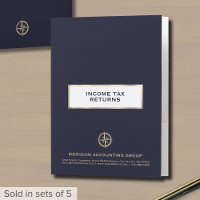 Professional Branded Income Tax Folders