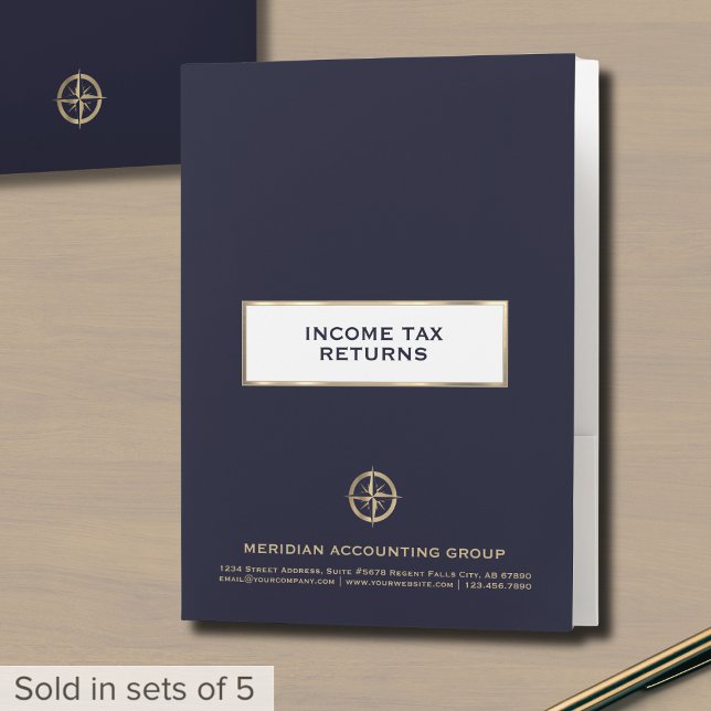 Professional Branded Income Tax Folders (Creator Uploaded)
