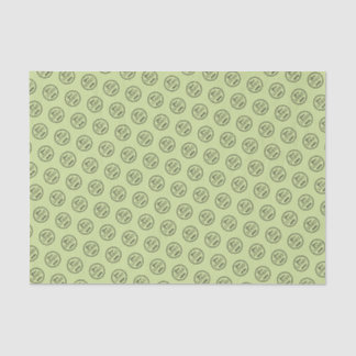 Professional Branding Minimalist Logo Lime Green Tissue Paper