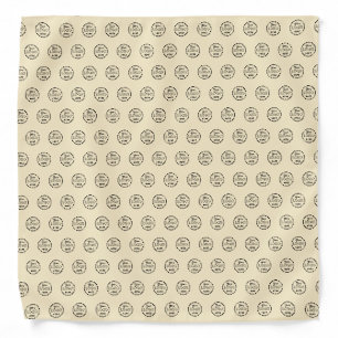 Professional Branding Minimalist Promo Logo Groovy Bandana
