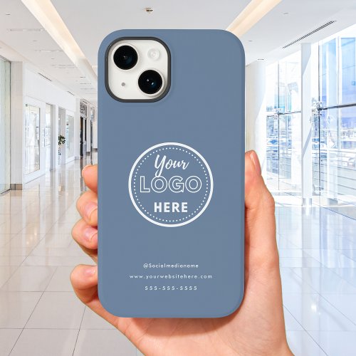 Professional Branding Promotional Logo Periwinkle Case_Mate iPhone 14 Case