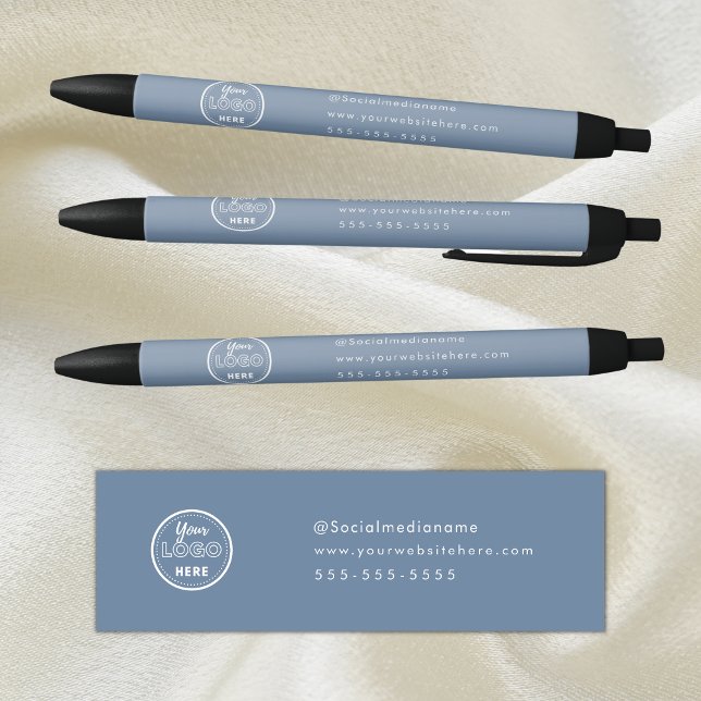 Professional Branding Promotional Logo Periwinkle Pen (Creator Uploaded)