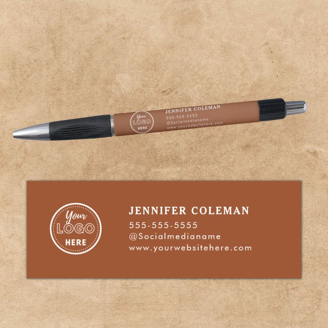 Professional Branding Promotional Logo Terracotta Pen (Creator Uploaded)