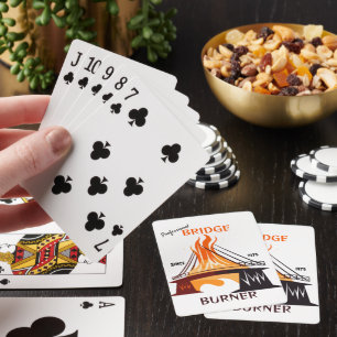 Professional Bridge Burner Poker Cards