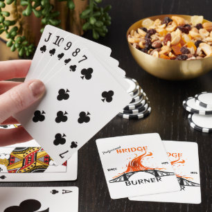 Professional Bridge Burner Poker Cards