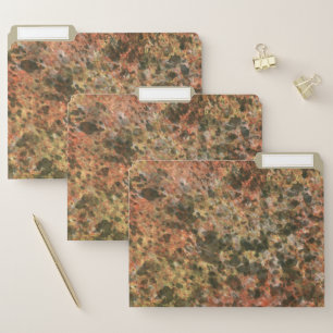 Professional Brown Marble Office File Folders