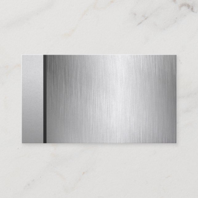 Professional Brushed Gold Business Cards (Front)