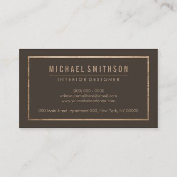 Professional Builder Carpenter Wooden Business Card by PineLemonMarketing at Zazzle