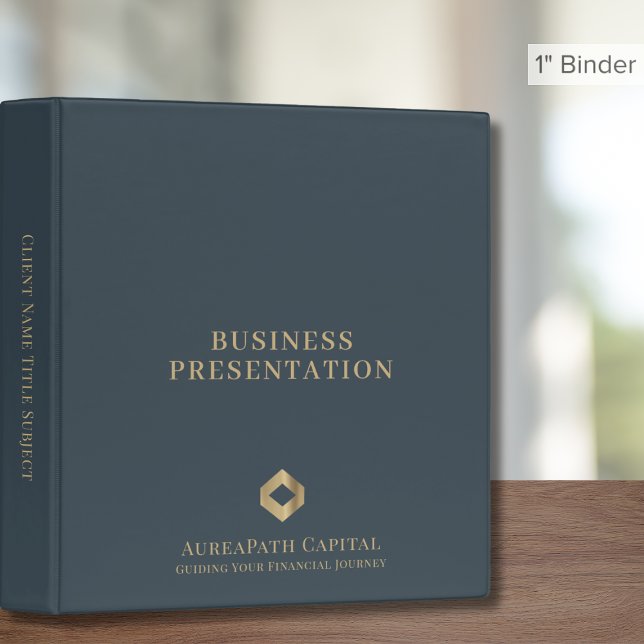 Professional Business Binder Gold Logo (Creator Uploaded)