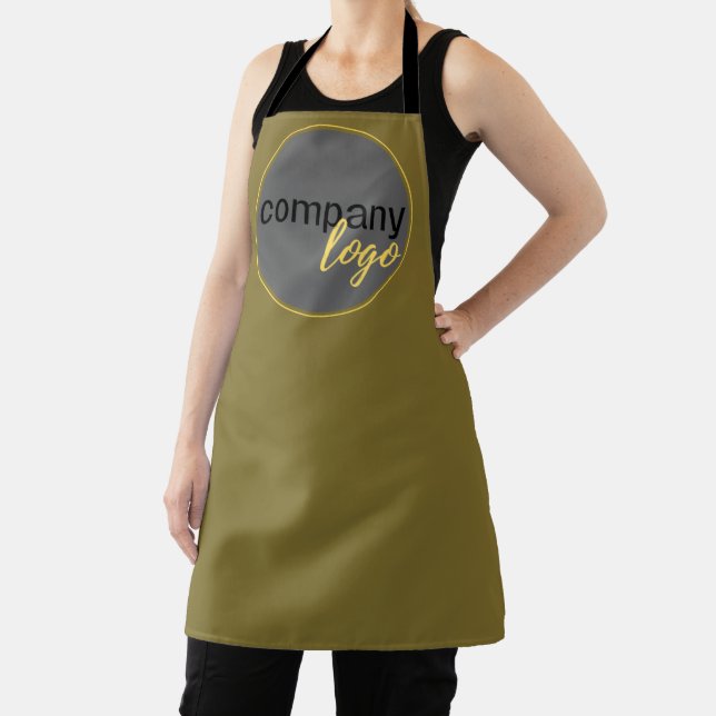 PROFESSIONAL BUSINESS BRANDED UNIFORM CUSTOM LOGO APRON (Insitu)