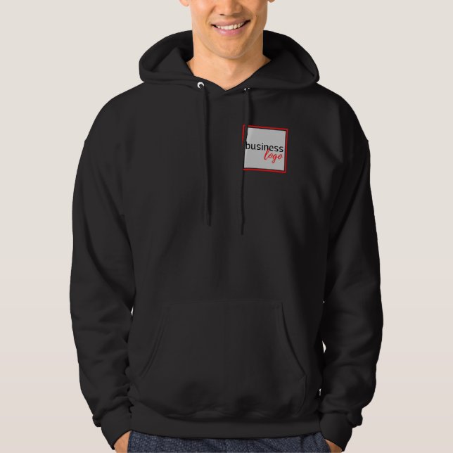 PROFESSIONAL BUSINESS BRANDED UNIFORM SMALL LOGO HOODIE (Front)