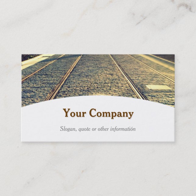 Professional Business Card (Front)
