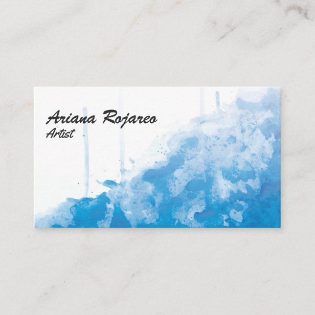 Professional Business Card (Front)