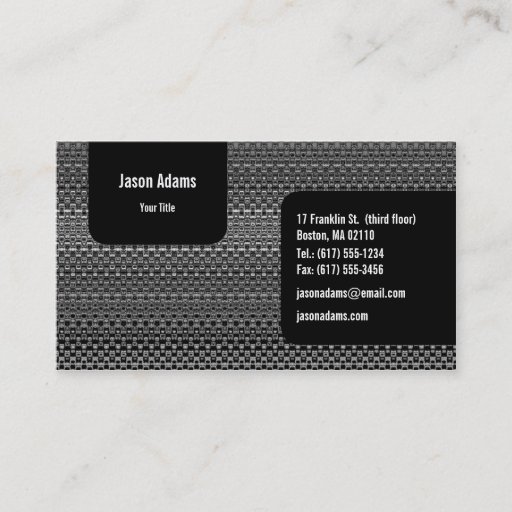 Customizable Professional Business Card