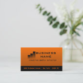 professional business card (Standing Front)