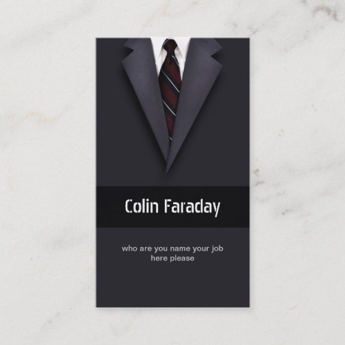 professional business card