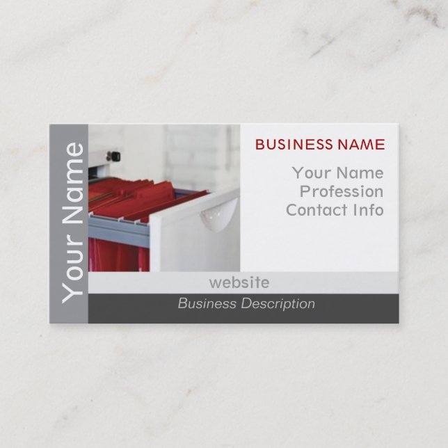 Professional Business Card (Front)