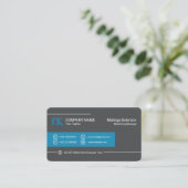Professional Business card (Standing Front)
